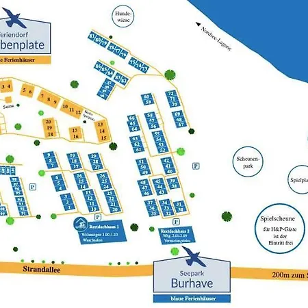 Robbenplatte 3 Prázdninový areál Burhave