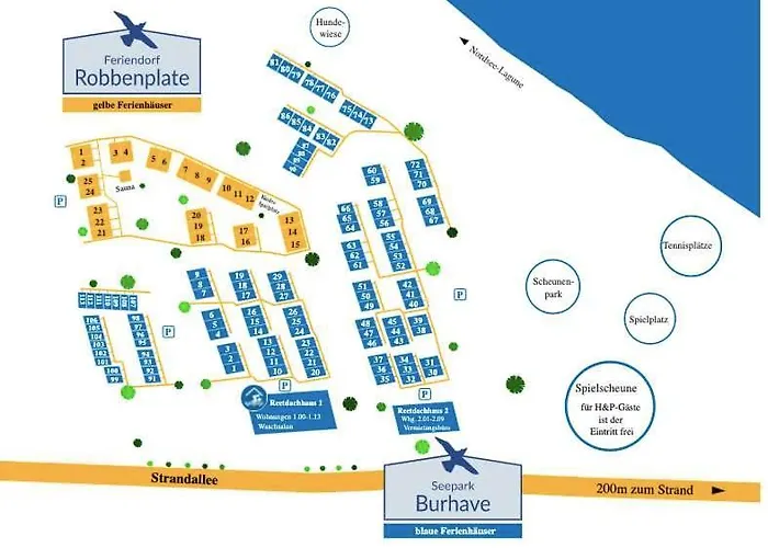 Robbenplatte 3 Πάρκο διακοπών Burhave